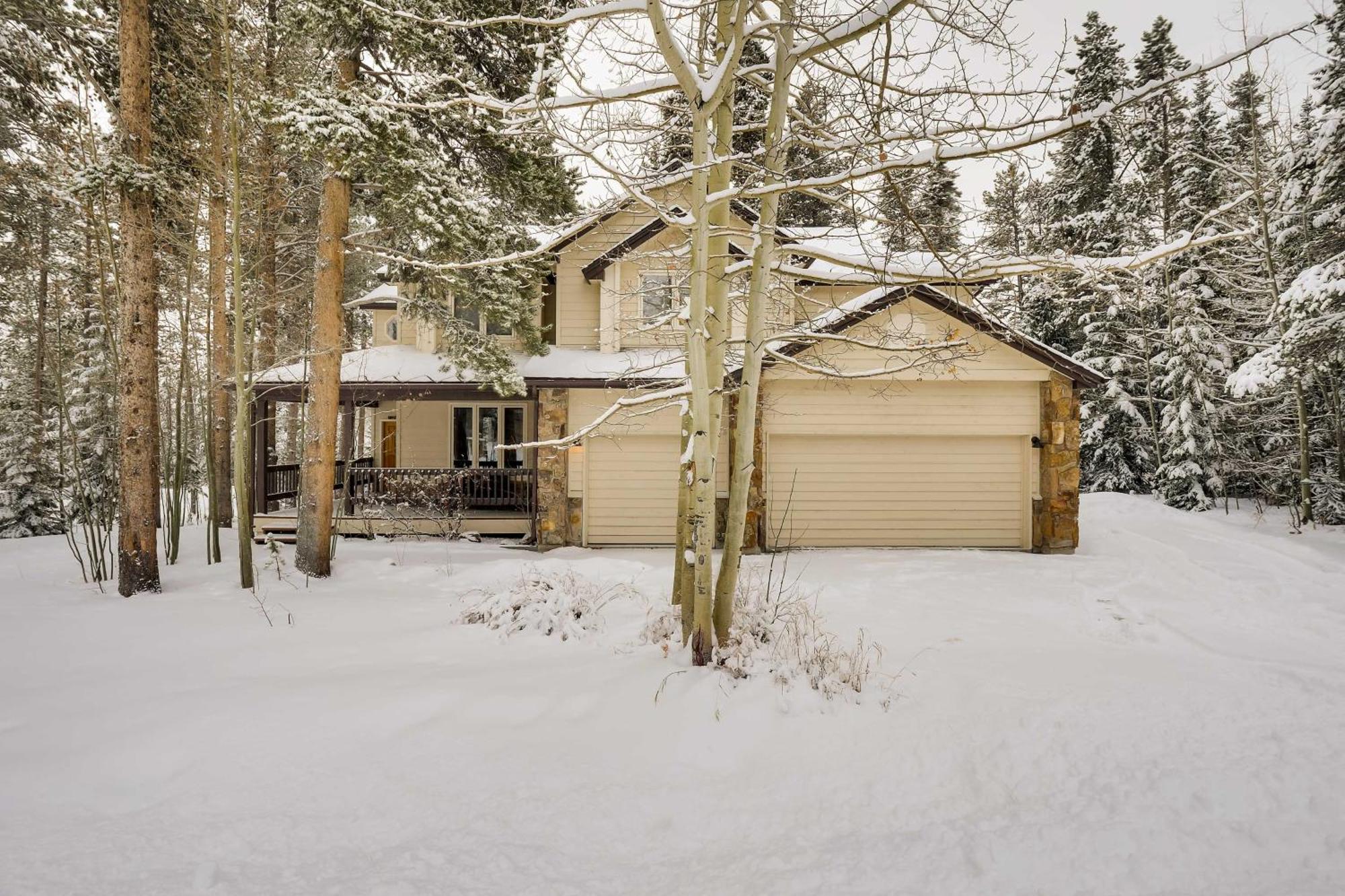 Idyllic Forested Breck Home Hot Tub And Ski Shuttle Breckenridge Exterior photo